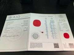 CERTIFIED 0.95 CARAT NATURAL RED RUBY