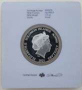 2021 PAMP Made Solomon Islands $4 Coin. 1.5ozt Fine