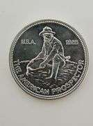 1985 Engelhard, The American Prospector 1 Oz. Silver