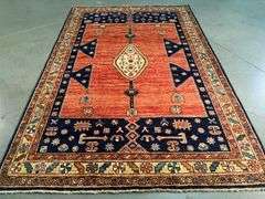 Stunning Kazak Rug 4.2x6.2
