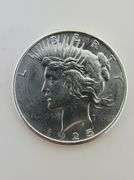 1925 Silver Peace Dollar, UNC