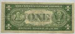 $1 1935A Hawaii Overprint Emergency Issue Silver Certificate.