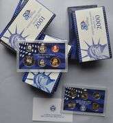 1999-2006 Complete US Proof Set Run.