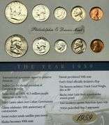 Vintage 1959 BU Year Set