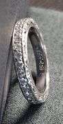 Platinum Natural Diamond Wedding Band