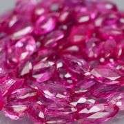 Amazing 4.84ct marquise cut Ruby set
