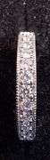 14K White Gold Natural Diamond Wedding Band