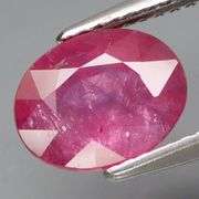 Stunning 2.11ct pinkish red Ruby -Heated only!!!
