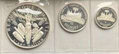 Scarce Republic of Haiti 1968 Pure Silver Proof Set