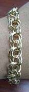 Double link 14K Yellow gold Bracelet
