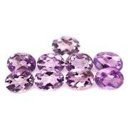 Glittering 10ct real Brazilian Amethyst set