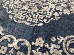 Exquisite Silky carved Rug  8x11
