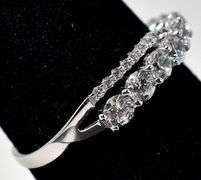 CZ Gemstone Ring in Sterling Silver