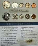 Vintage 1963 BU Year Set.