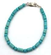 Group lot of Vintage 925 sterling silver turquoise bracelets