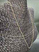 10k Gold Solid Franco 0.8mm 20 Inch Chain Necklace 2.3 Grams