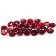 Ravishing wine red 9.56ct untreated Garnet set