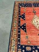 Stunning Kazak Rug 4.2x6.2