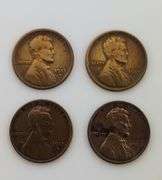 8 Coin Semi Key & Key date Lincoln Cent Lot, Cleaned " See Description"