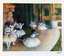 Edgar Degas, Ballet Rehearsal on the Stage, Pencil Signed by The Estate