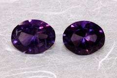 Smokin' Natural Amethyst Pair