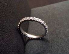 14K White Gold Lab Grown Diamond Wedding Band