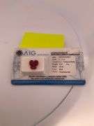CERTIFIED NATURAL RED RUBIES (3 OVAL SHAPED) 2.07 CARATS