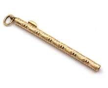 Useful and Unusal 14K YG Retractable Toothpick