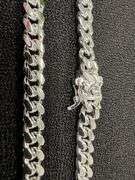 Sterling Silver Solid Miami Cuban Link Chain 6.8mm 925 Italy Box Lock Necklace 18"