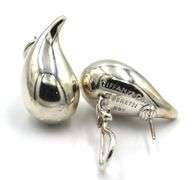 Tiffany & Co Elsa Peretti large teardrop earrings