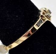 Brilliant Heart Themed Ring in 10K Yellow Gold