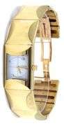 Fred CUT mother of pearl diamond dial watch