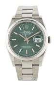 Rolex Datejust 126200, 36mm, Green Dial, Stainless Steel Watch