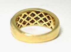 Bold Man's 14K Diamond 1 Ct. T. W. Band