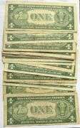 26 Various 1935 Series $1 Silver Certificates