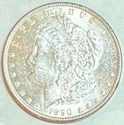 1890 Frosty BU Morgan Dollar