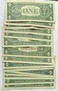 16 Slider 1957  57 A B $1 Silver Certificates