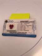CERTIFIED NATURAL RED RUBIES (3 OVAL SHAPED) 2.07 CARATS