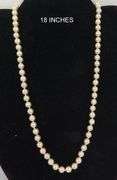 Creamy Cultured Akoya Pearls, 14K Gold Clasp