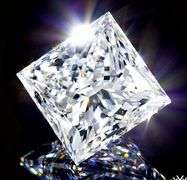 Dazzling 6.8 Ct Princess Cut White Lab Simulated Diamond Solitaire