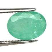 Eye catching! Large 3.49ct natural Zambian Emerald