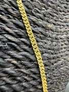 10k Yellow Gold Diamond Cut Miami Cuban Chain 24" Necklace