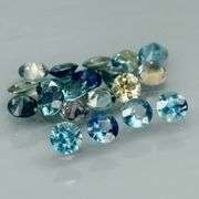 Glittering examples of Australian Parti Sapphires weighing 2.28cts!