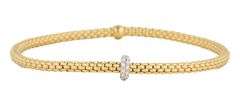 Fope 0.18ctw Diamond Prima Flex’it Bracelet in 18K