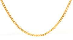 Practical 24 YG Standard Link Necklace