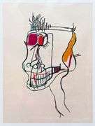 Colorful Jean-Michel Basquiat From 'Symbols and Signs'