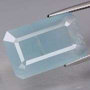 Pendant cut! 13.75ct pure Aquamarine! Untreated!