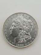 1885 Morgan Silver Dollar, AU/UNC