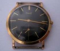 CONTENT OF SAFE DEPOSIT BOX: VINTAGE MEN'S PIAGET