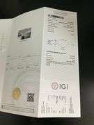 I.G.I CERTIFIED 3.08 CARAT PEAR SHAPE DIAMOND